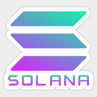 Solana crypto Coin Crypto coin Crypto coin Crytopcurrency Sticker